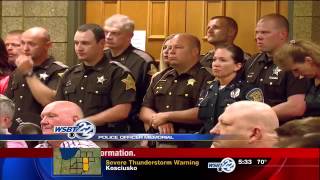 Officers who died in LaPorte County honored