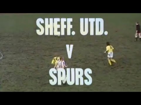 Sheffield United v Tottenham Hotspur 1973-74 Season