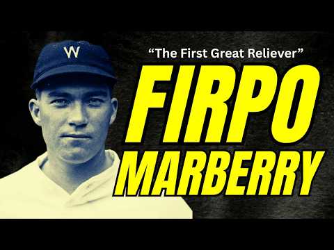 Firpo Marberry. "The First Great Reliever." Effective starter and bullpen pitcher. #baseballhistory