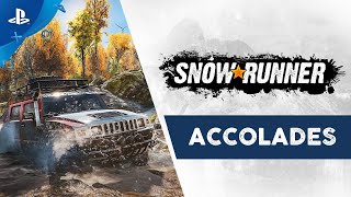 Jeu Playstation 4 Snow Runner en boite, complet
