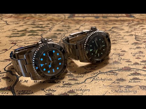 Rolex Submariner versus Squale1545 Originale. Can a homage compete with a real Sub? Lets laugh !!!