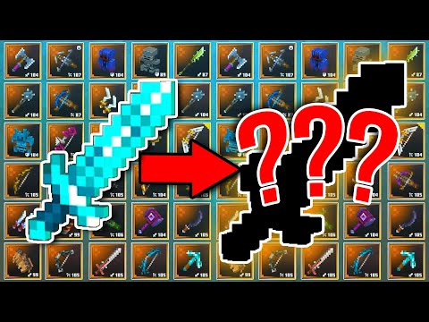 Upgrading The MOST POWERFUL WEAPON in Minecraft Dungeons