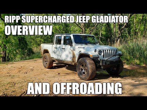 RIPP Supercharged Jeep Gladiator Overview and Off-Roading