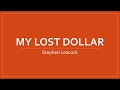 English Literature Class VIII - My Lost Dollar