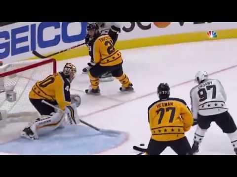 Crosby's swift backhand goal vs Atlantic 1/29/17