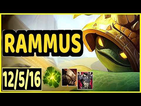 RAMMUS VS KAYN - 12/5/16 KDA JUNGLE GAMEPLAY