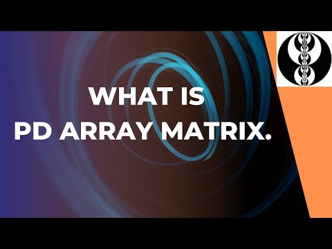 WAA MAXEE PD ARRAY MATRIX? THE SECRET FOUNDATION OF MARKET STRUCTURE.