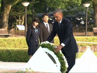 Raw: Obama Visits Hiroshima Peace Memorial - YouTube