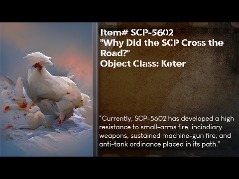 Un[REDACTED] SCP-5602 - Why Did The SCP Cross The Road?