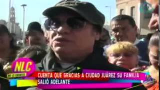 Juan Gabriel sorprendió en  calles de  Ciudad Juárez