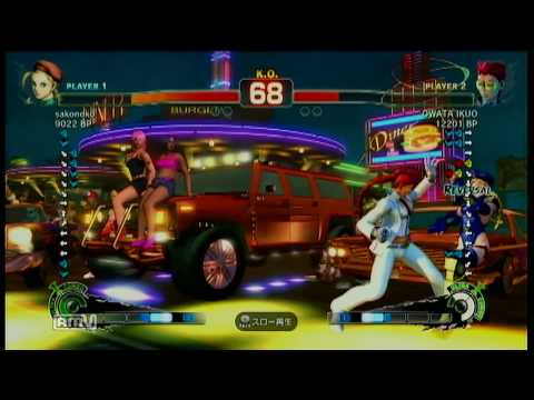 [2010/06/14] SSF4 Replay - Sako(Cammy) VS Dashio(C.Viper)