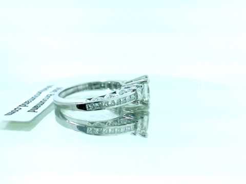 Mark Broumand- 2.22ct Princess Cut Diamond Engagement Anniversary Ring- www.markbroumand.com