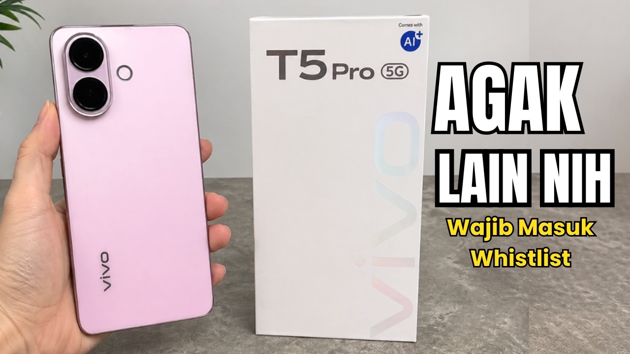 TOTAL MAXIMAL‼️VIVO T5 PRO 5G INDONESIA TERNYATA BEGINI SPEKNYA