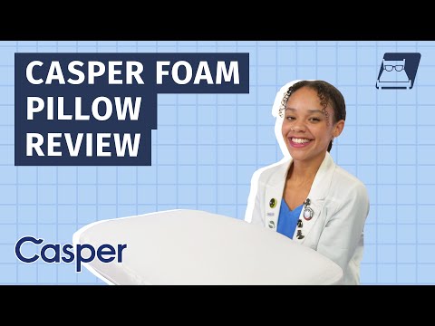 Casper Foam Pillow Review - The Best Memory Foam Pillow Of 2021??