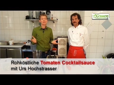 Rohköstliche Tomatensauce mit Urs Hochstrasser