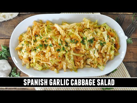 "Better than Coleslaw" Spanish Garlic Cabbage Salad
