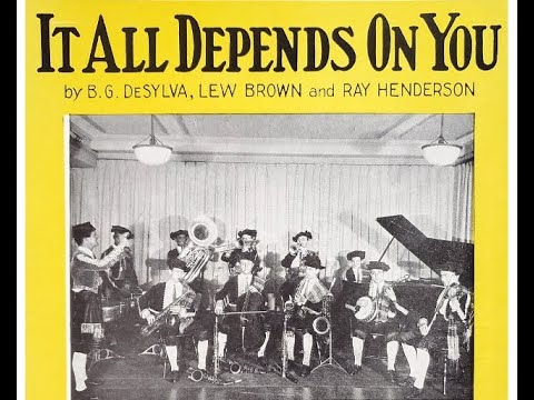 Broadway Bell-Hops "It All Depends On You" Harmony 355-H (1927) Irving Kaufman vocal, Roaring '20s