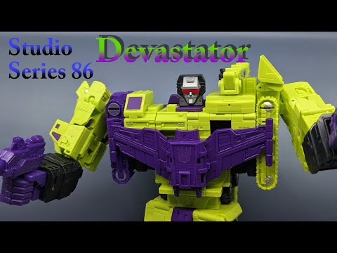 Chuck's Reviews Transformers Studio Series 86 Devastator