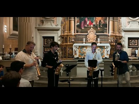 Six Variations on Goodbye Pork Pie Hat (C. Mingus / R. Sansuini) - Saxofollia Saxophone Quartet