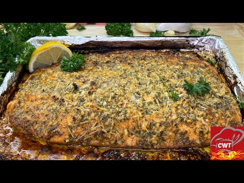 Cajun Garlic Parmesan Salmon Recipe | Garlic Parmesan...