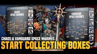 BoLS Unboxing | Start Collecting! Chaos & Vanguard Space Marines | Warhammer 40,000