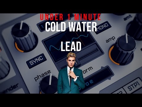 Justin Beiber/Major Lazer "Cold Water" Lead - "Under 1 Minute" Tutorial