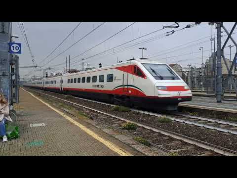 Treno a Milano Lambrate Etr 470 Frecciabianca 8619 da Milano Centrale a Roma Termini