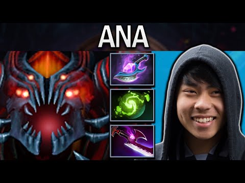 Shadow Fiend Dota 2 Gameplay Ana with Arcane and Refresher