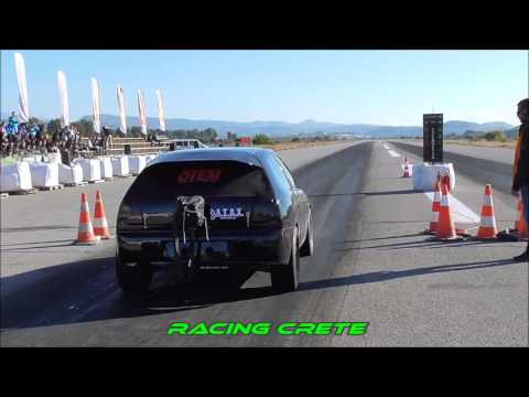 MITSUBISHI COLT AFENTOULIDIS 8.5sec - DRAGSTER TYMPAKI 5-6 DEC 2015