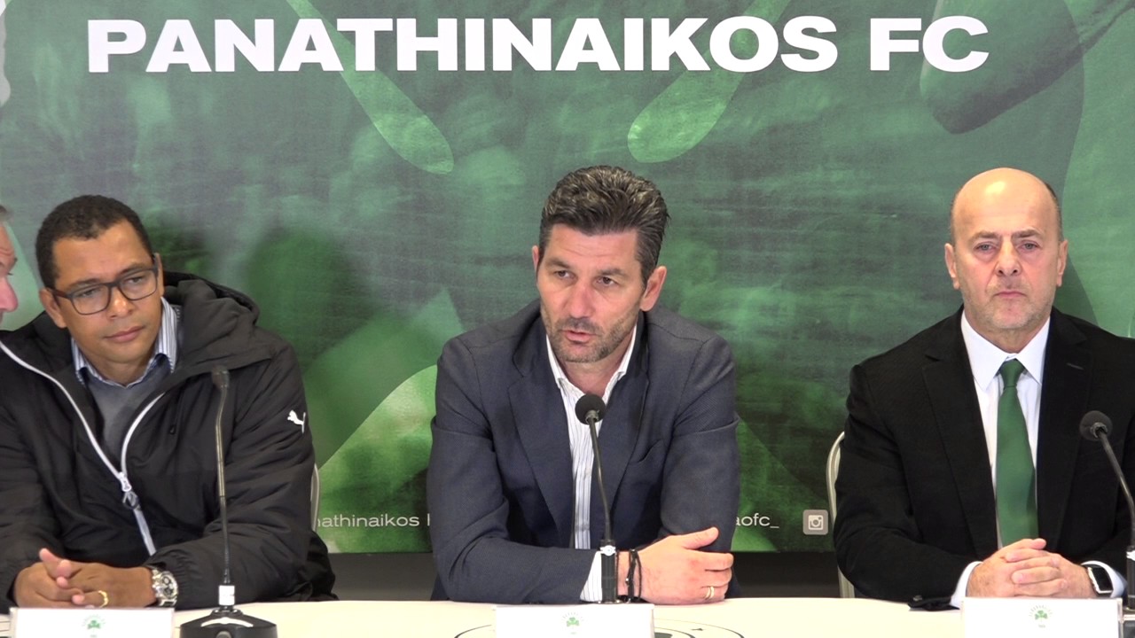 Η παρουσιαση του Μαρινου Ουζουνιδη | pao.gr