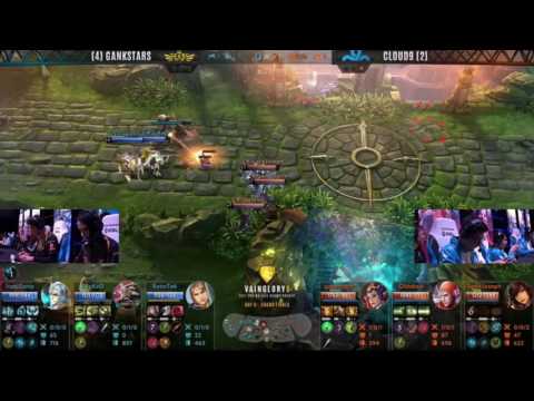 GRAND FINALS: C9 (Cloud9) Vs. Gankstars GAME 2: Vainglory LIVE CHAMPIONSHIPS SPRING 2017