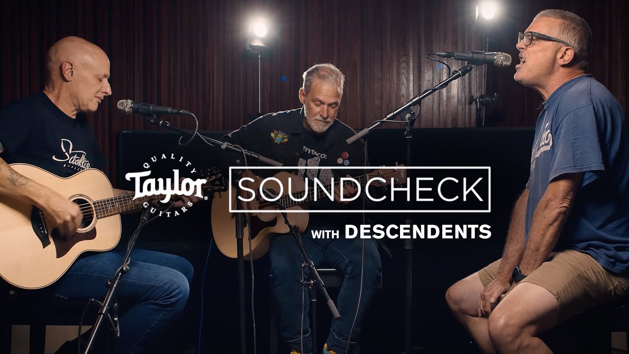 Descendents go Acoustic! | Taylor Guitars Soundcheck - YouTube