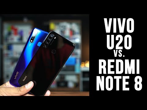 Vivo U20 vs Redmi Note 8 Comparison of Specs, Features - Which is a better phone?