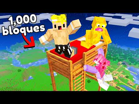 Sobrevivimos a La CAMA MÁS ALTA de Todo Minecraft