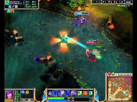 Syndra combo on thresh lantern