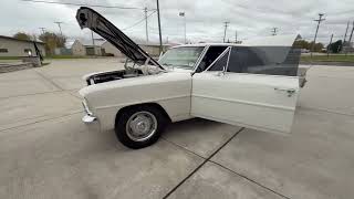 327-Powered 1966 Chevrolet Chevy II 400 Nova Sport Coupe 6-Speed Open Walk Around