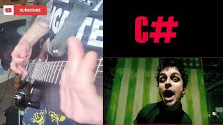 Green Day☆American Idiot Play Along ~ Chords/Tab included!