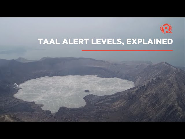 PANOORIN: Taal Volcano alert levels, explained