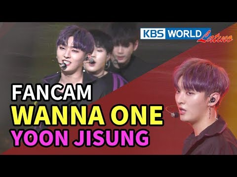 [FOCUSED] Wanna One's  Yoon Jisung - Boomerang [Music Bank / 2018.03.30]