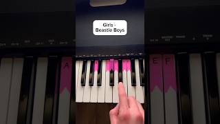 Girls - Beastie Boys (Piano Tutorial) #beastieboys #pianotutorial #pianolessons #pianocover #piano