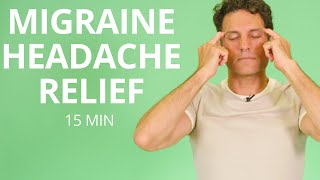 Migraine Headache Help with Trigger Point, Stretches and Exercises | EASE THE HEAD PAIN |