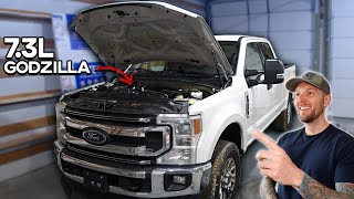 The Ford 7.3L Godzilla V8: Surprisingly Easy to Work On! (F350 Super Duty)