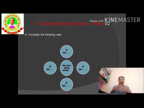 Activities on 2.1 "You Start Dying Slowly" by Rajiv Sangpal