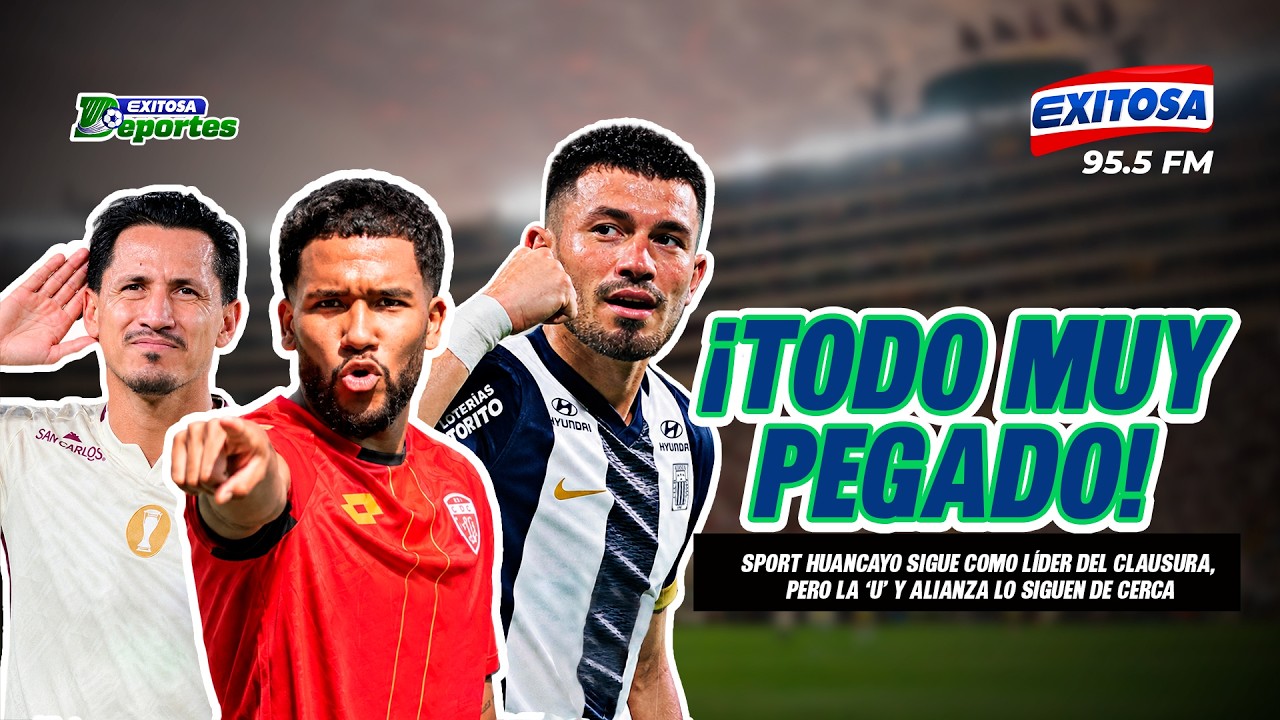EXITOSA DEPORTES ⚽ con ÓSCAR PAZ, JEAN RODRÍGUEZ y CARLOS PANEZ - 26/10/26