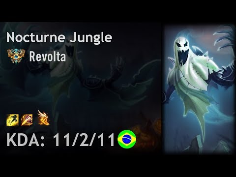 Nocturne Jungle vs Kha'Zix - Revolta - BR Challenger Patch 7.24