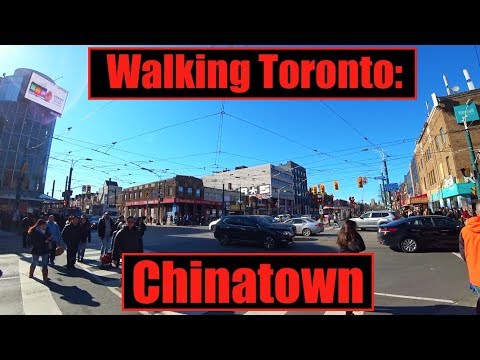 Walking Toronto: Chinatown - Spadina & Dundas St West (With Commentary)