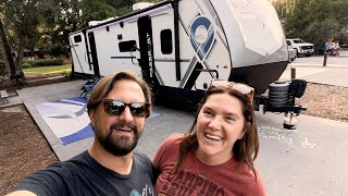 RV Camping At Disney World! Checking Into Fort Wilderness, Camper Tour & Fort Dinner!