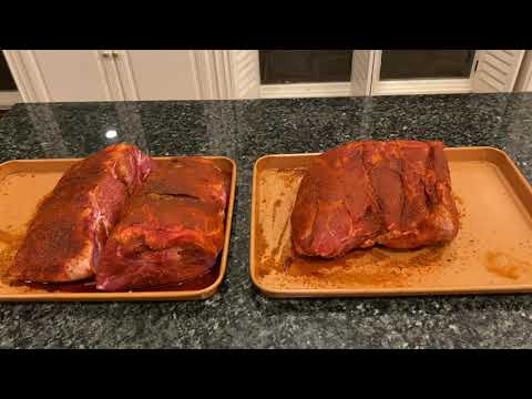 Boston Butt or Pulled Pork Barbecue on our Camp Chef Smoke Vault 24 Smoker