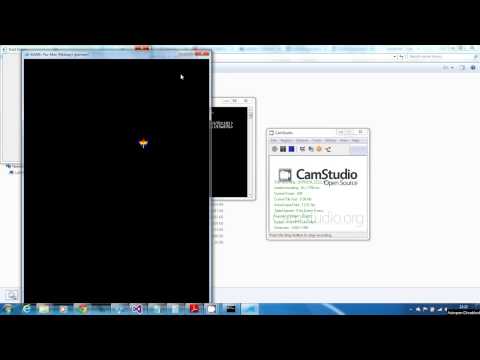 Sine wave Galaxian sprite on Pacman hardware