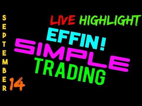 9/14/16 LIVE Stream Highlight - eMini NASDAQ (NQ) - Futures Day Trading // EffinSimpleTrading